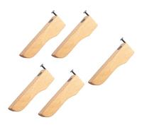 Lot de 5 décapsuleurs multifonctions en bois pour retirer les bouchons de bière pour les fêtes et les rassemblements