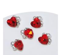 Lot de 5 décorations d'ongles accrocheuses pour les femmes soucieuses de la mode - Démarquez-vous avec un nail art unique