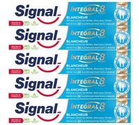 Lot De 5 Dentifrices Signal Intégral 8 Blancheur Pro-Zinc Effet Probiotique