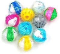 Lot de 5 dépilatoires réutilisables pour machine à laver, boules de séchage pour vêtements, chien, chat, animaux de compagnie pour le linge, les peluches, les boules de lavage, les balles de séchage
