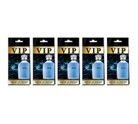Lot de 5 désodorisants Caribi 654 VIP - Parfum d'ambiance pour maison ou voiture