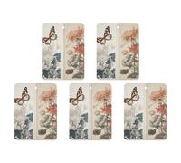 Lot de 5 désodorisants de voiture à suspendre - Cartes parfumées pour voiture - Diptyque - Décoration intérieure - Cartes parfumées pour rétroviseur automobile