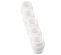Lot de 5 diffuseurs de gaz en céramique MB 24KD pour chalumeau de soudage MIG avec compatibilité avec la torche Binzel abicor style 250 A MIG