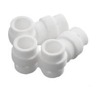 Lot de 5 diffuseurs de gaz MB 24KD en céramique, composant de torche de soudage MIG, compatible avec binzel Abicor Style pour un usage professionnel