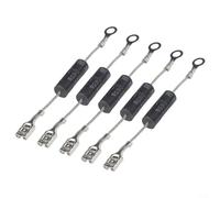 Lot de 5 diodes micro-ondes unidirectionnelles haute tension CL0112 12 kV 350 mA pour remplacement d'appareils ménagers