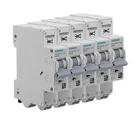 Lot de 5 disjoncteurs Auto P+N 2A