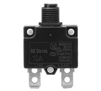 Lot de 5 disjoncteurs de compresseur d'air - Protection contre les surcharges électriques - Protection contre les surcharges - Interrupteur - Bouton poussoir (8A)