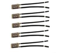 Lot de 5 disjoncteurs thermiques KSD9700 - 17 AM - Normal fermé - Pour moteur jusqu'à 1 CV - Lampes fluorescentes - Ballasts de voiture - 40-150 °C (17AM029-110C)