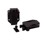 Lot de 5 dispositifs de verrouillage automatique Push Bounce - Dispositif de rebond auto-bloquant - Ventouse puissante - Accessoires invisibles - Presse tactile pour fonction