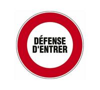 LOT DE 5 DISQUES Ø18 DEFENSE D'ENTRER B4
