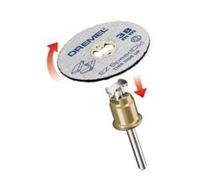 LOT de 5 Disques A Tronçonner EZ SpeedClic Ø38 MM Epaisseur 1,2 MM DREMEL - 2615 S456 JC