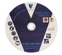 Lot de 5 disques à tronçonner flexibles 230 mm x 1,0 mm Allrounder ou Akku-flex