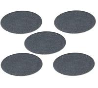 Lot de 5 disques abrasifs auto-agrippants en maille 225 mm Grain 220