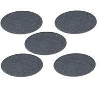 Lot de 5 disques abrasifs auto-agrippants en maille 225 mm Grain 240