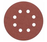 Lot de 5 Disques abrasifs Expert for Wood Ø125 8 Trous Gr 180 BOSCH 2608605644