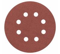 Lot de 5 Disques abrasifs Expert for Wood Ø125 8 Trous Gr 180 BOSCH 2608605644