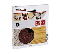 Lot de 5 disques abrasifs pour meuleuse - grain 60 - Ø 125 mm