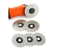 Lot de 5 disques de meulage for coupe de carrelage diamanté, lame de coupe élargie poreuse de 4 pouces for disque de coupe et de meulage de pierre, de céramique, de carreaux de céramique et de dalles