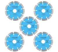 Lot de 5 disques diamantés pour mortier 115 mm x 8 mm
