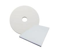 LOT DE 5 DISQUES PAD BLANC JANEX M33 - SUPER LUSTREUR (406mm)