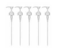 Lot de 5 distributeurs de 5 litres pour bidon de 5 litres - Dose de 4 ml idéale pour shampooing, alcool, huiles, etc. 38 mm