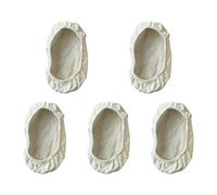 Lot de 5 doublures de panier à pain au levain - Couverture ronde en tissu pour les amateurs de pâtisserie - Panier à pain rond