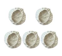 Lot de 5 doublures de panier à pain fonctionnelles pour lever et cuire la pâte