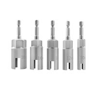 Lot de 5 douilles papillon à code couleur ergonomique 10-18 mm avec systèmes de reconnaissance de taille visuelle pour une prise en main sûre et gain de temps