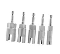 Lot de 5 douilles papillon à code couleur ergonomique 10-18 mm avec systèmes de reconnaissance de taille visuelle pour une prise en main sûre et gain de temps