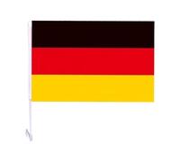 Lot de 5 drapeaux imperméables pour fenêtre de voiture - Décoration en | Drapeau d'extérieur résistant au vent avec pince de sécurité pour hayon, événements, voitures, véhicules