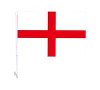 Lot de 5 drapeaux imperméables pour fenêtre de voiture - Décoration en | Drapeau d'extérieur résistant au vent avec pince de sécurité pour hayon, événements, voitures, véhicules