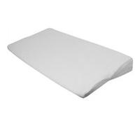 Lot de 5 draps housse 100% coton pour plan incliné - 60 cm de large - Blanc - Monsieur Bébé Blanc