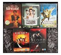 Lot De 5 Dvd De Films D'arts Martiaux Classiques
