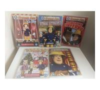 Lot De 5 Dvd Dessins Animés Enfants: Fireman Sam Sticky Situation, Let It Snow - Neuf