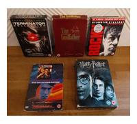 Lot De 5 Dvd Hollywood Blockbusters Boxsets Bundle Terminator, Rocky