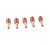 Lot de 5 électrodes en cuivre consommables 120926 pour coupeur plasma MAX1250 utilisé pour couper l'acier au carbone, l'acier inoxydable, l'aluminium, le cuivre