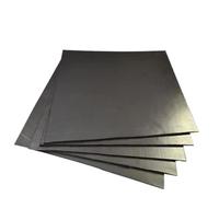 Lot de 5 électrodes en graphite de carbone for le bricolage et l'industrie, plaque de graphite à conductivité rapide 50 x 40 x 3 mm