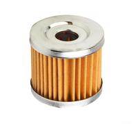 Lot de 5 éléments de filtre à huile en aluminium pour moto GN125 - Filtration haute performance avec origami uniforme, compatible avec la série GS