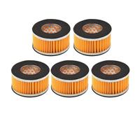 Lot de 5 éléments filtrants pour compresseur d'air 20 mm fileté silencieux réduction du bruit pour outils électriques filetés mâles