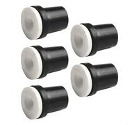 Lot de 5 embouts de buse de sablage de 23 à 5 mm pour une utilisation avec des réservoirs de sablage de 5 gallons, pour enlever la peinture rouille et le détartrage (2,5 mm)