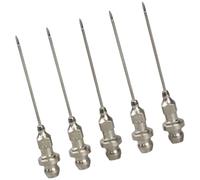 Lot de 5 embouts de distribution d'huile en acier polyvalents de taille standard pour lubrification culinaire et mécanique Besoin d'une buse d'huile en acier