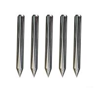 Lot de 5 embouts de gravure en carbure pour métal, jade, verre et plastique, compatible avec traceur de découpe électrique