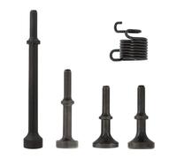Lot de 5 embouts de marteau pneumatique pour marteau pneumatique, forets à air comprimé et outils de bricolage