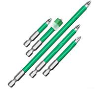 Lot de 5 embouts de tournevis électriques avec fonction magnétique robuste pour une manipulation sécurisée des vis dans divers projets (B)