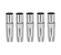 Lot de 5 embouts en laiton pour soudage MIG pour buse de torche 350 A | Construction en laiton, boîtier épais, type 350A, installation facile, lot de 5 pour accessoires de soudage