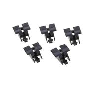 Lot de 5 emplacements PCIE 16X pour carte mère avec clip de fixation en queue de poisson PCIE 16X pour ordinateur de bureau
