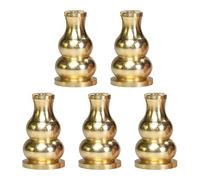 Lot de 5 Encensoirs Brûleurs d'Encens Porte-Encens en Laiton pour la Maison, le Bureau, le Thé, la Méditation