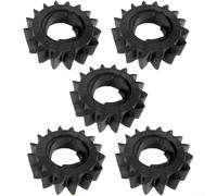 Lot de 5 engrenages de démarrage à 16 dents pour moteurs de tondeuse à gazon - Pignon composite Bendix de rechange compatible avec 280104S, 693058, 693059, 695708 et Mo