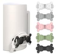 Lot de 5 Enrouleurs de câbles - Organisateur de câbles - Support de câble autocollant - Serre-câble mural multifonction - Organisateur de câbles pour appareils de cuisine, cuiseur à riz, Air Fryer