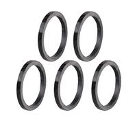 Lot de 5 entretoises de tige de vélo de rechange en fibre de carbone pour casque de route, VTT, fourche avant, entretoises, rondelle de fourche en fibre de carbone, personnel d'entretien